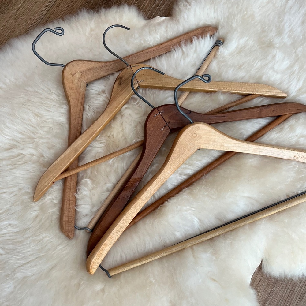 Vintage Wooden Hangers (4)